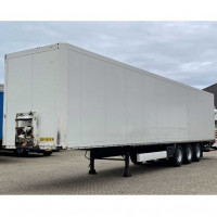 Причіп Krone SD / Kastentrailer / Ondervouwklep Lift / BPW /
